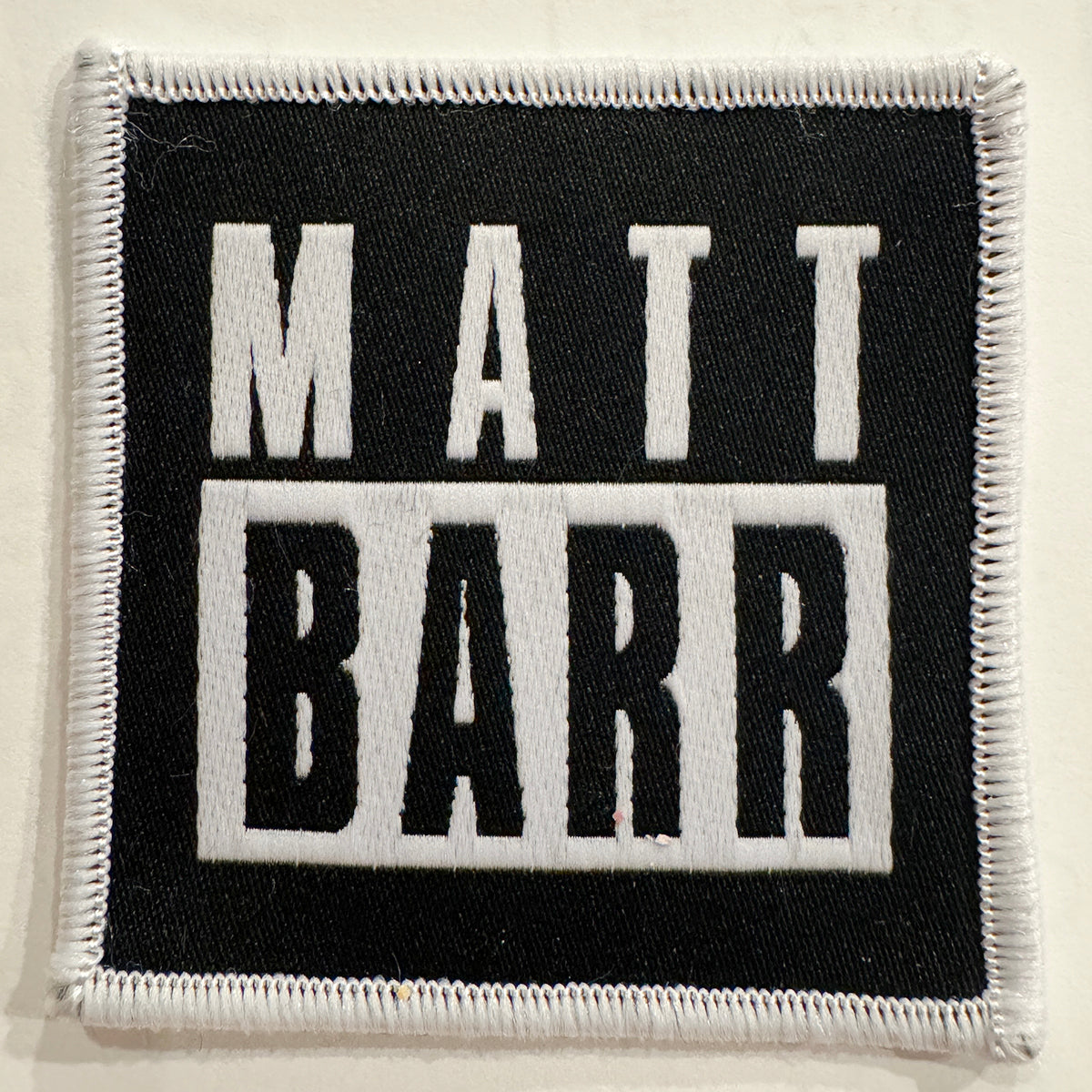 Matt Barr 2.5" Square Patch - PA Logo